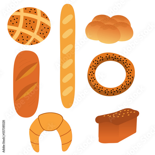Bakery products, bread and ...