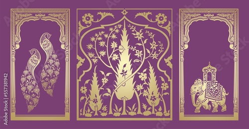 Wallpaper Mural Hindu icons, Hinduism ,cultural heritage , India , Asia	 Torontodigital.ca