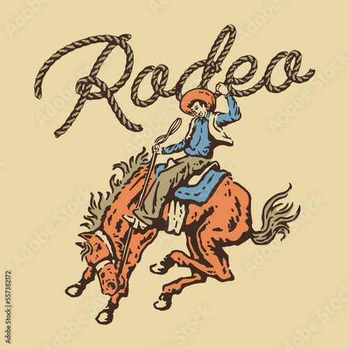Rodeo Illustration © Alex