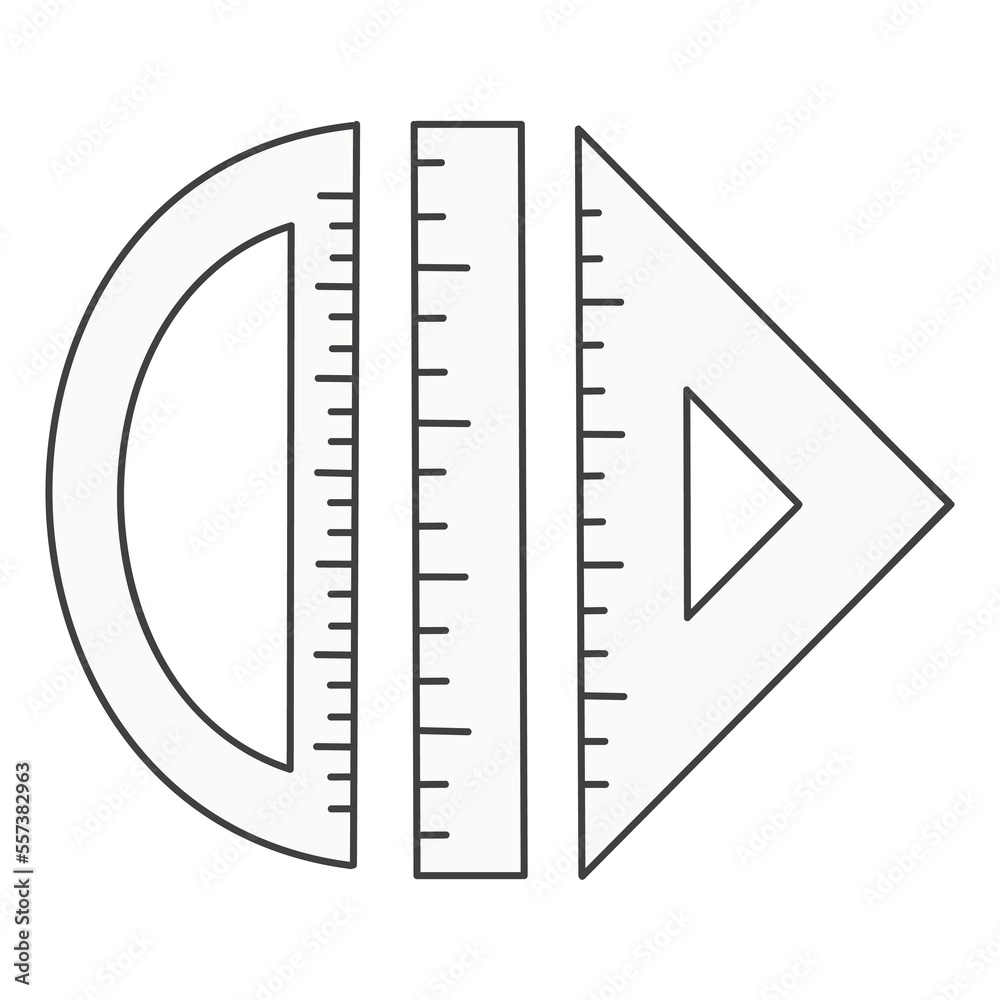 Aesthetic Various Rulers Bullet Journal Back To School