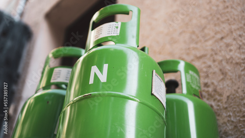 Картината върху платно bottle of gas