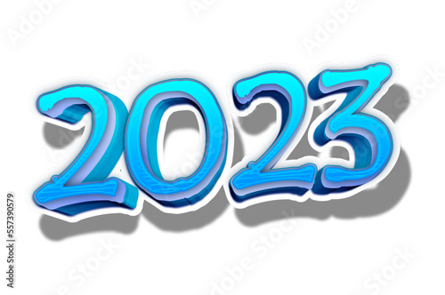 happy new year design different  type of font for college school beautiful item celebration