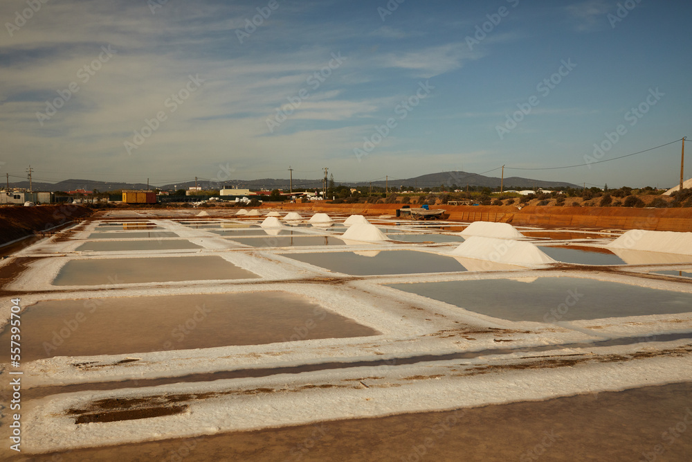 Fototapeta premium Salt-pan