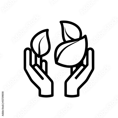 Holding Leaf