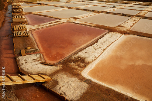 Salt-pan ponds