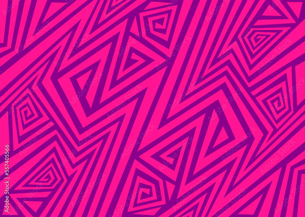 Minimalist background with abstract geometric and curly lines. Simple Aztec ornament Minimalist background with abstract geometric and curly lines. Simple Aztec ornament