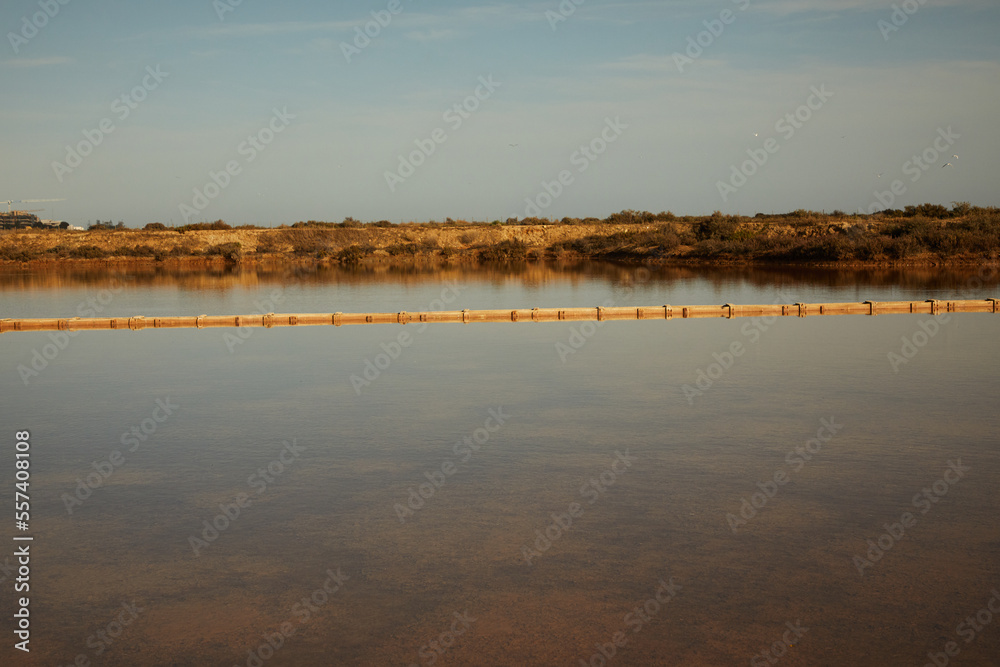 Salt-pan lake