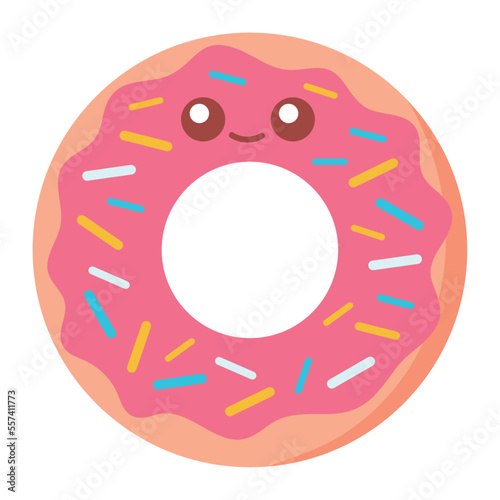 sweet donut kawaii