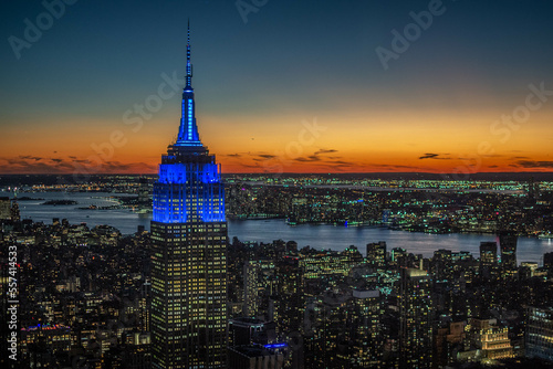 Empire State Building view from Summit one Vanderbilt photo