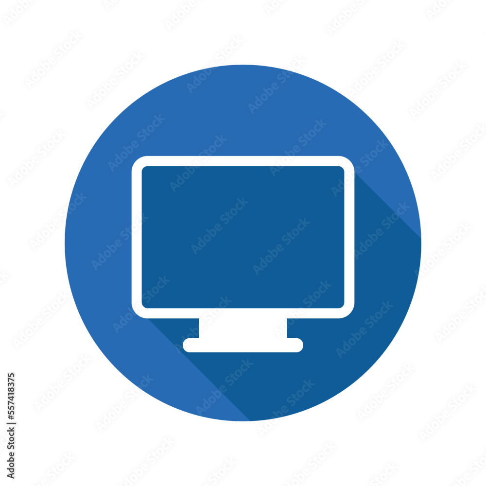 TV screen icon vector graphic illustration TV screen icon vector graphic illustration