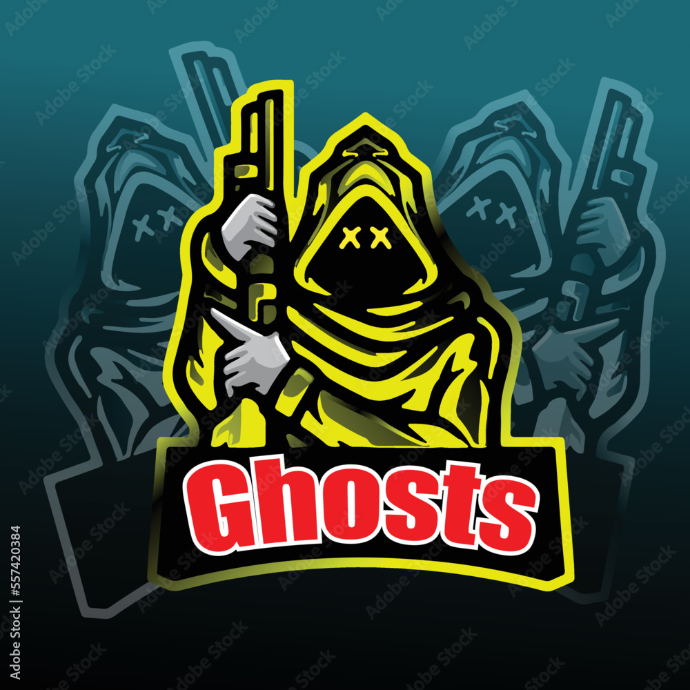 Ghost hand drawn vector illustration Ghost hand drawn vector illustration