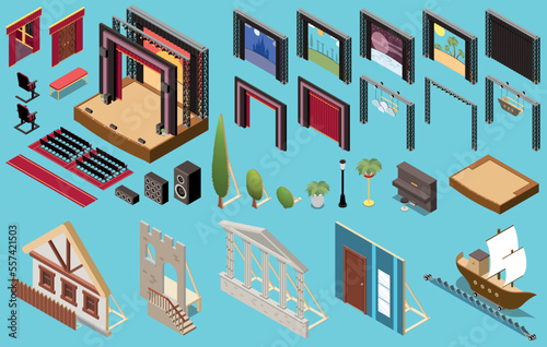 Theatre Interior Set