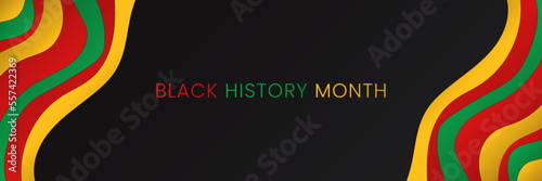 Black History Month background copy space