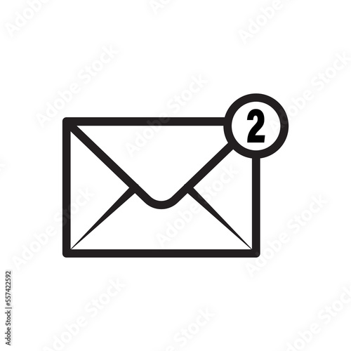 envelope vector icon, letter icon, message icon