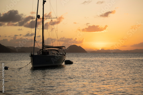 Sail Boat at Sunset