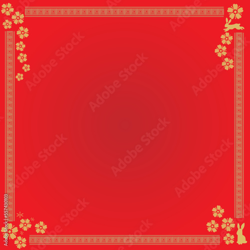 Canvas Print vector Chinese Style Classical Creative Pattern Classical Border Element Traditi