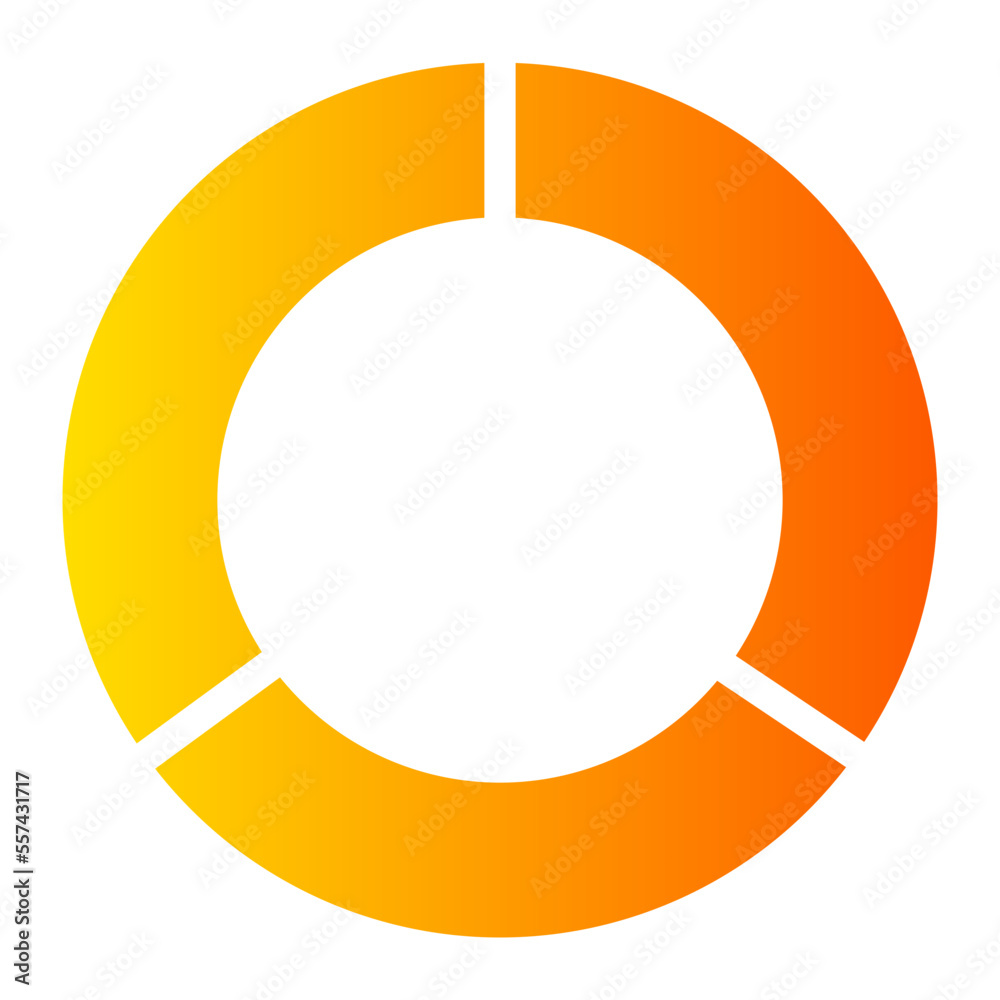 pie chart gradient icon pie chart gradient icon