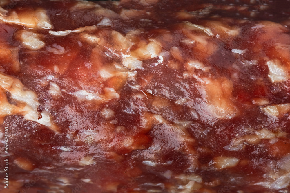 Salami sausage as a textured background. Macro shot of smoking cold meat. Salami sausage as a textured background. Macro shot of smoking cold meat.