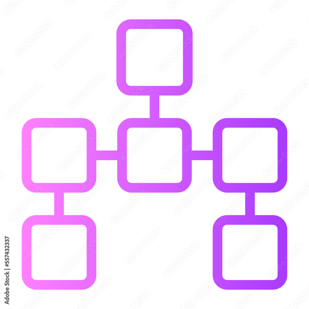 structure gradient icon structure gradient icon