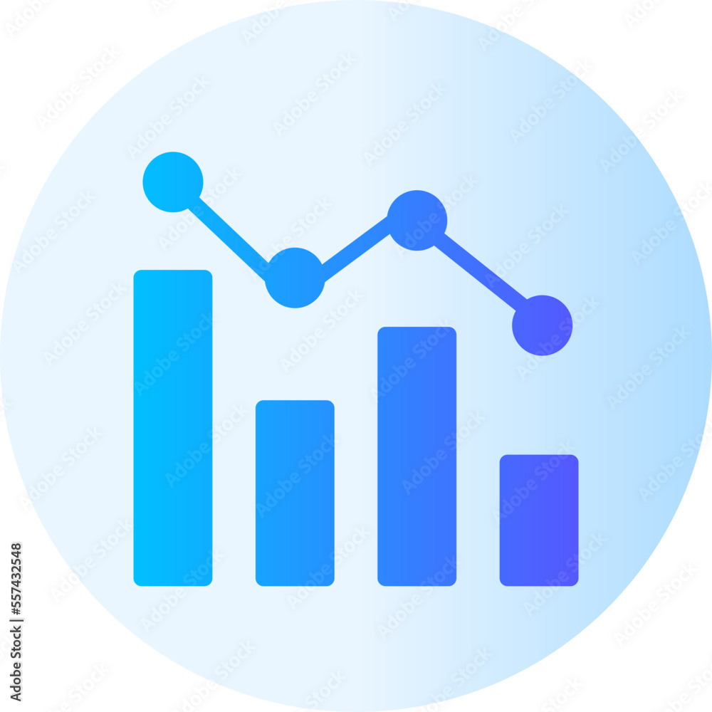 increase gradient icon increase gradient icon