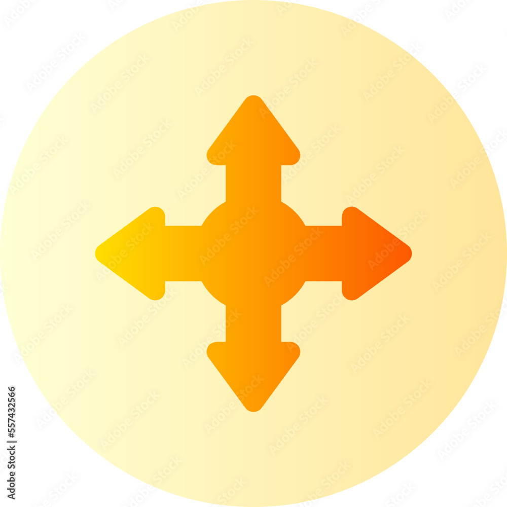 Fototapeta premium performance gradient icon