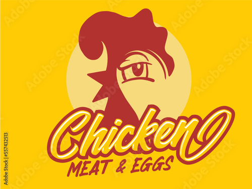 rustic fire chicken logo, hen flame hot symbol vector icon illustration, modern gradient logo , fast food restaurant app icon