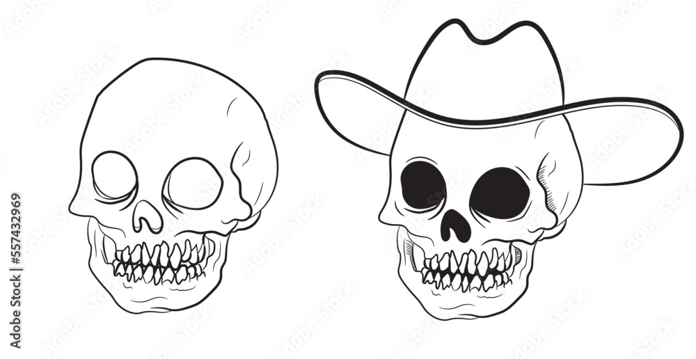 Cowboy Skull