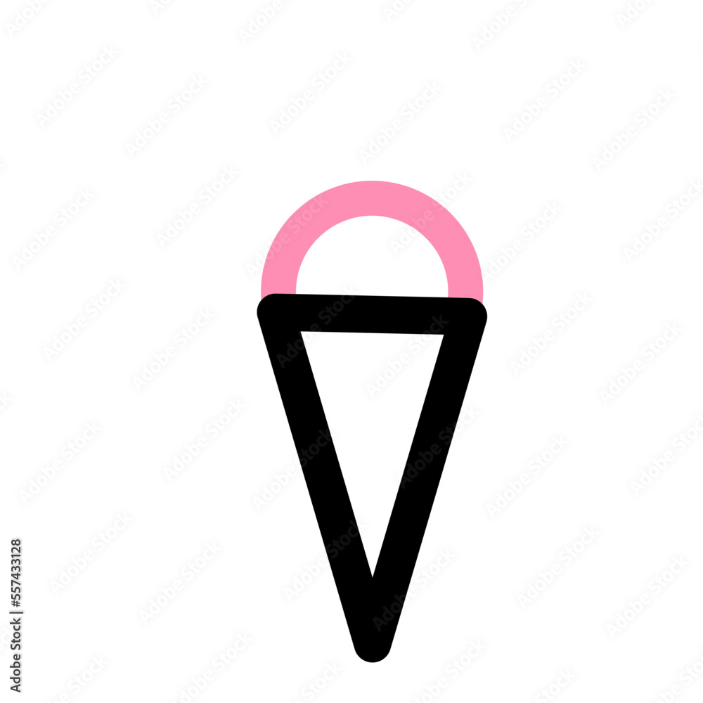 Ice Cream Line Icon