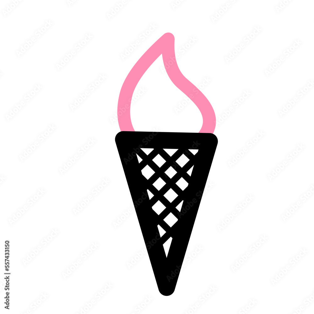 Ice Cream Line Icon