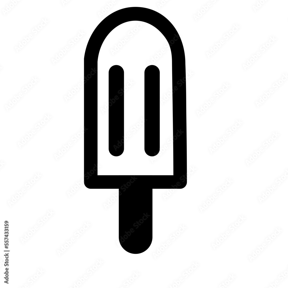 Ice Cream Line Icon Ice Cream Line Icon