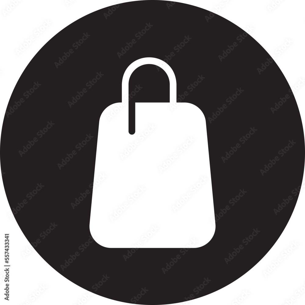 shopping bag glyph icon shopping bag glyph icon