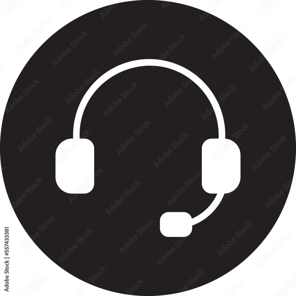 customer service glyph icon customer service glyph icon
