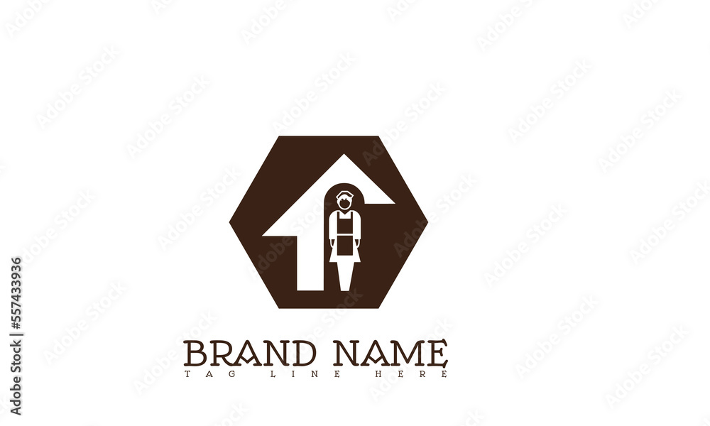 background, icon, vector, woman, logo, design, people, isolated, vintage, art, house, illustration, home, girl, label, white, retro, black, work, brush, cute, graphic, sign, cleaning, young, beautiful