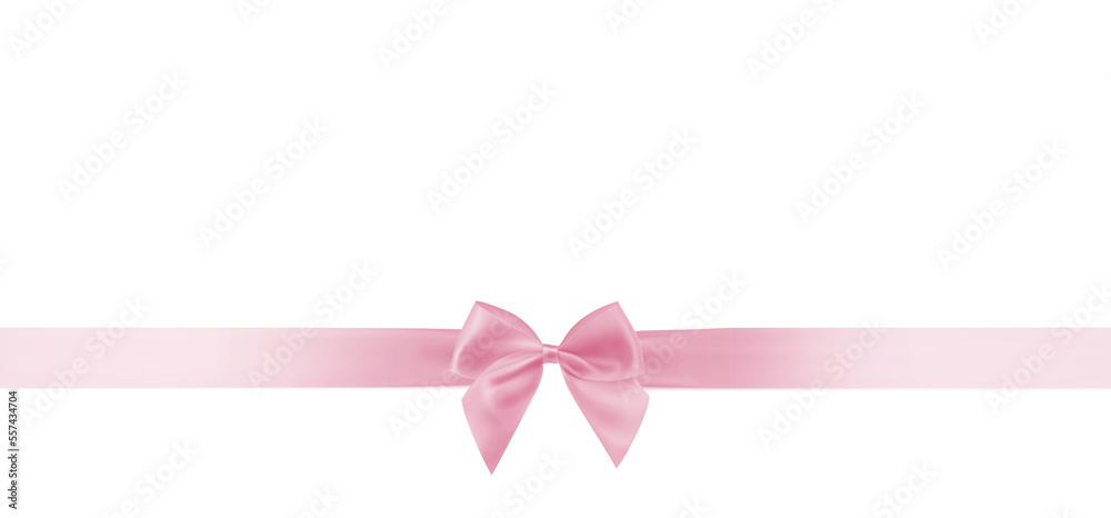 Pink ribbon banner for your greeting and logo text, Valentine's Day, Mother Day, Birthday, Discount, Sale Pink ribbon banner for your greeting and logo text, Valentine's Day, Mother Day, Birthday, Discount, Sale