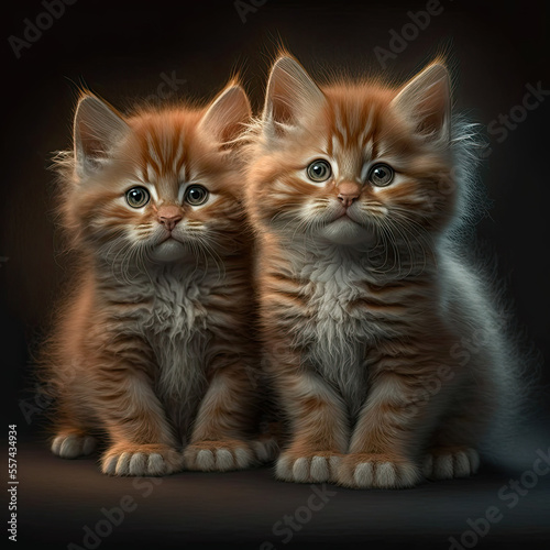Duo de chatons roux