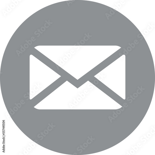 Email icon. Envelope. Simple flat design. Vector art