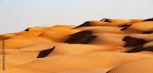 Sanddünen in der Rimal al Wahiba Wüste,Oman,