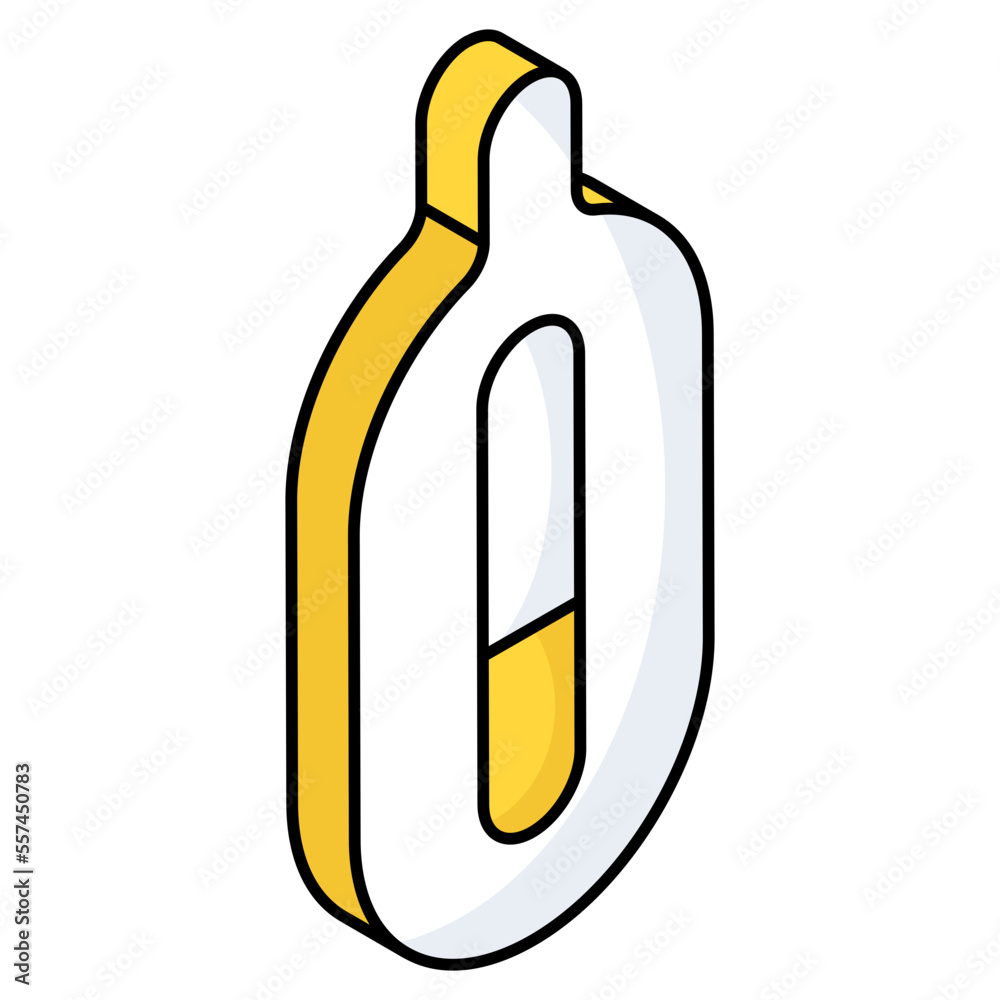 An editable design icon of thermometer An editable design icon of thermometer