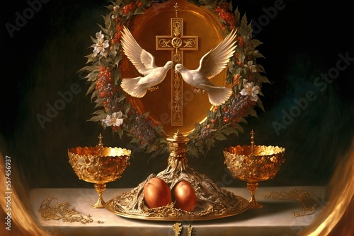 Photographie Feast of Corpus Christi, Christian, observance, holiday, religion, festival