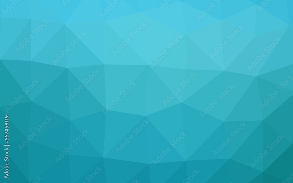 Light BLUE vector abstract polygonal cover. Light BLUE vector abstract polygonal cover.