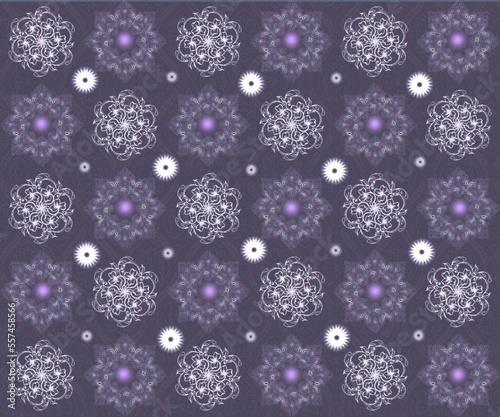 christmas background with snowflakes