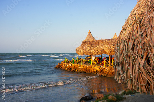 Coveñas Colombia landscape sunset sea beach