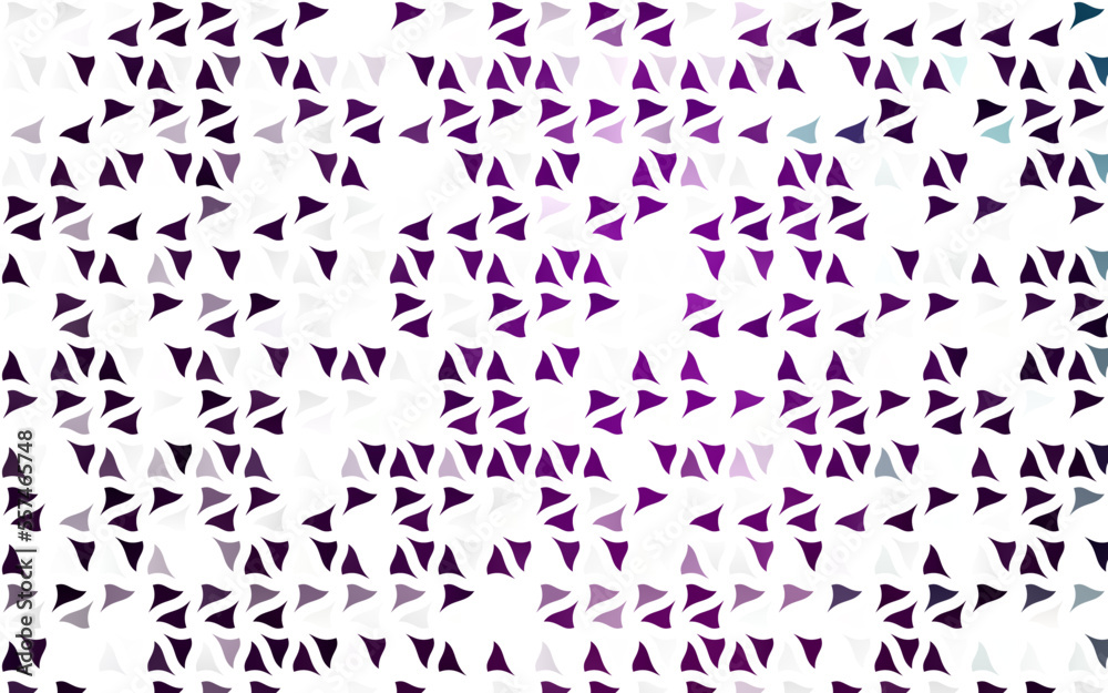 Light Purple vector pattern in polygonal style.