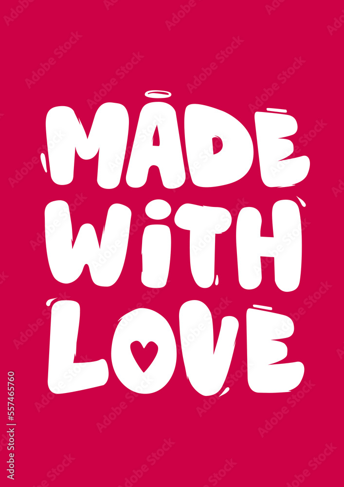 make with love - Flyer viva magenta 