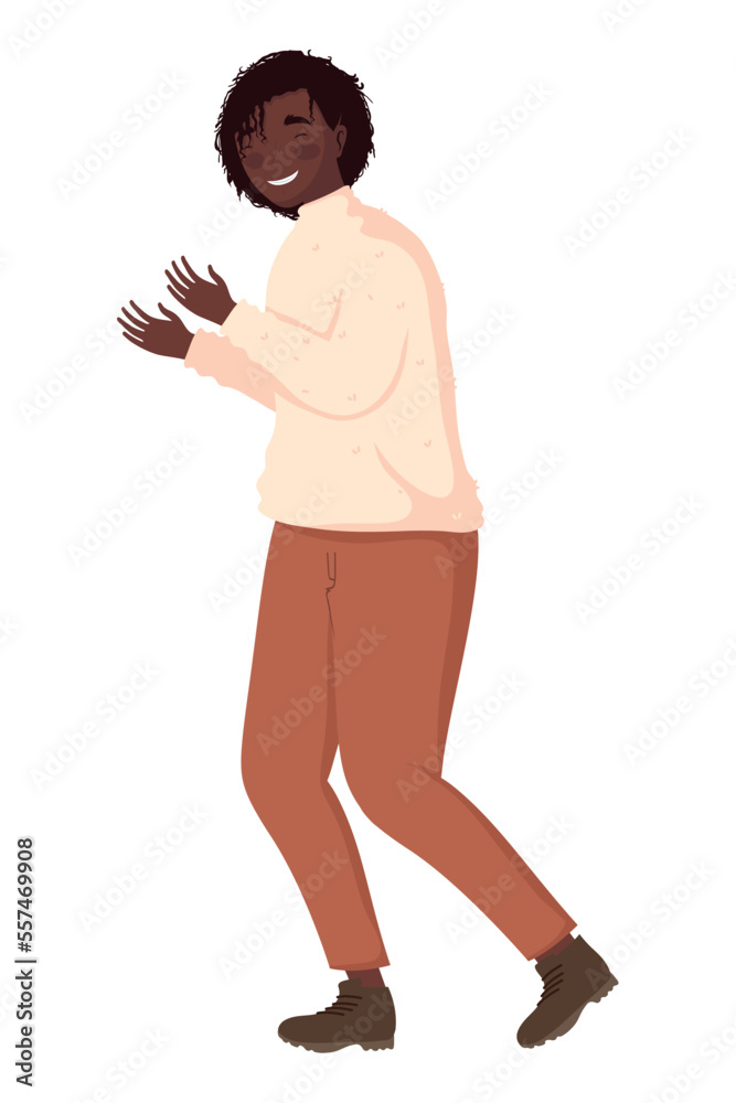 Fototapeta premium young afro man