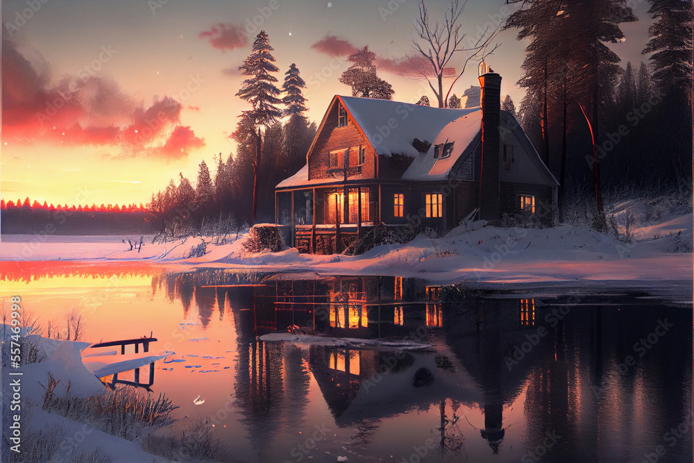 Fototapeta premium Winter