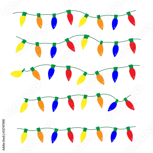 Christmas theme. Christmas presents. Christmas sweets. Vector illustration