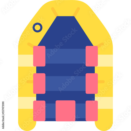 Inflatable Boat Icon