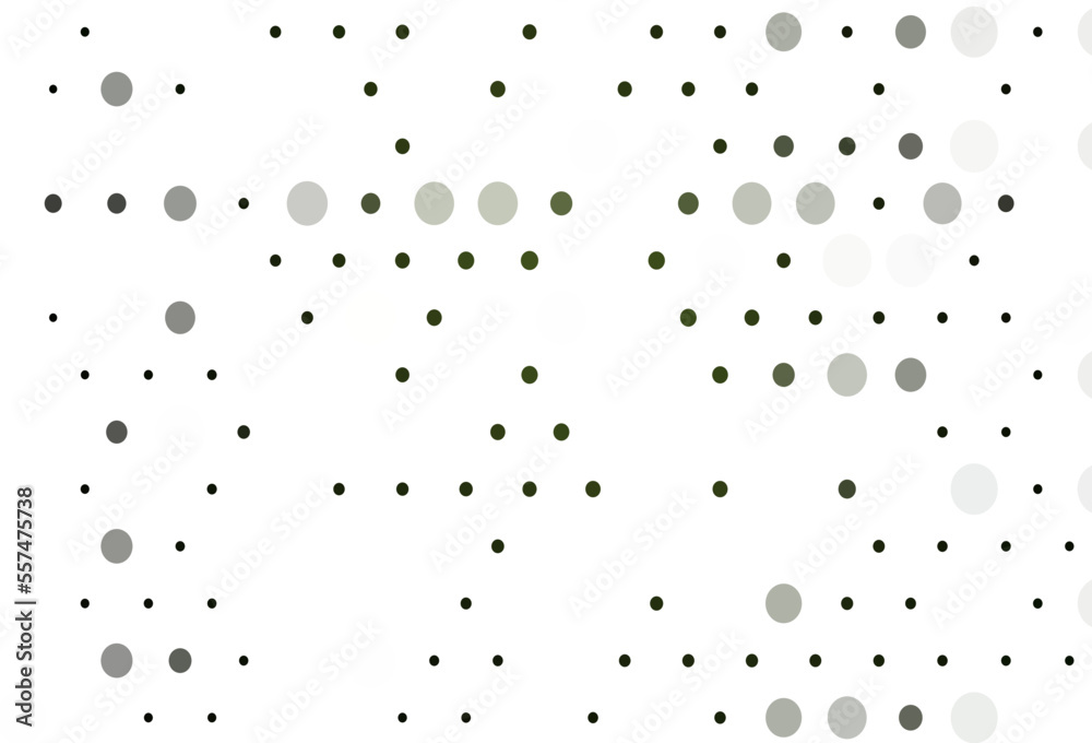 Light Green vector texture with disks. Light Green vector texture with disks.
