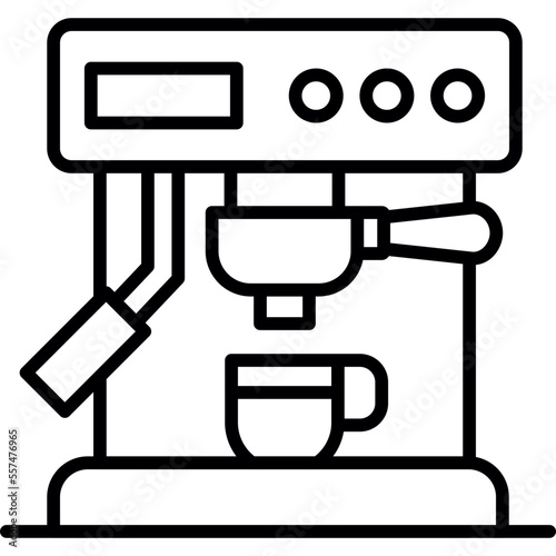 Coffee Machine Icon photo